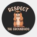 Zoek naar bosmarmot stickers Respecteer de bosmarmot