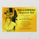 Zoek naar masquerade ball halloween uitnodigingen Skelet