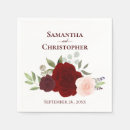 Zoek naar rode rozen servetten Gast