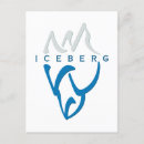 Zoek naar iceberg briefkaarten Blauw