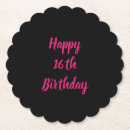 Zoek naar fuchsia onderzetters Voor haar