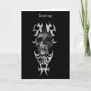 Zoek naar schedel tattoo briefkaarten Gothic