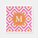 Zoek naar roze zigzag servetten Patroon