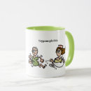 Zoek naar vreemde mokken Elk persoon