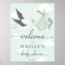 Zoek naar ooievaar posters Genderneutraal baby shower