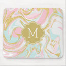 Zoek naar marmeren patroon muismatten Abstract