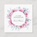 Zoek naar waterverf bloemen visitekaartjes Chic