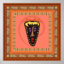 Zoek naar afrikaans masker posters Abstract