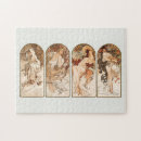 Zoek naar alphonse mucha puzzels Vintage