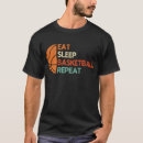 Zoek naar eet slaap tshirts Basketbal
