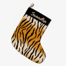 Zoek naar tijgers kerstsokken Grote kat