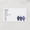 Zoek naar robots visitekaartjes Retro