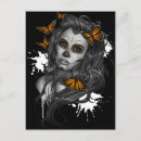 Zoek naar schedel tattoo briefkaarten Dood