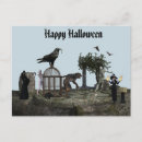 Zoek naar monsters briefkaarten Halloween