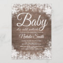 Zoek naar jongens babyshower uitnodigingen Winterse baby shower