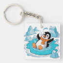 Zoek naar cartoon pinguïn sleutelhangers Grappig