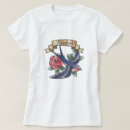 Zoek naar vogel tattoo tshirts Vintage