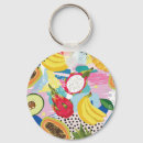 Zoek naar tropisch fruit sleutelhangers Patroon