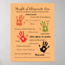 Zoek naar voordelen posters Chiropractor