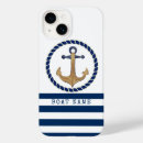 Zoek naar maritiem iphone hoesjes Marineblauw