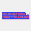 Zoek naar voor het engels bumperstickers Blauw