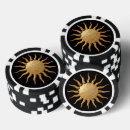 Zoek naar gouden pokerchips Elk persoon