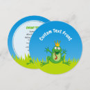 Zoek naar cartoon frog uitnodigingen Groen