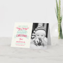 Zoek naar baby aankondiging kaarten Baby eerste kerstmis