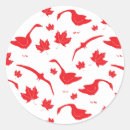Zoek naar canadese vlag stickers Rood