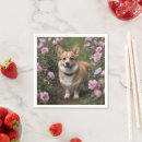 Zoek naar corgi papieren servetten Hond