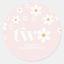 Zoek naar twee jaar stickers Meisje