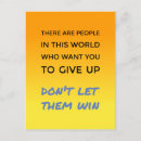 Zoek naar positieve houding briefkaarten Inspirerend