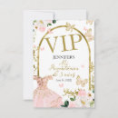 Zoek naar vip kaartje uitnodigingen Voor haar