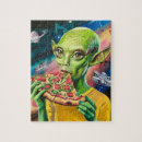 Zoek naar pizza puzzels Ruimte