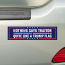 Zoek naar verraders bumperstickers Politiek