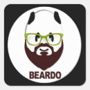 Zoek naar zwarte snor stickers Baard
