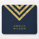 Zoek naar chevrons muismatten Patroon