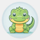 Zoek naar krokodil cartoon stickers Wild