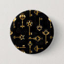 Zoek naar sleutels buttons Goud