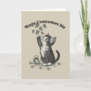 Zoek naar katten humor kaarten Donkere esthetiek