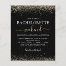 Zoek naar glitter bachelorette party uitnodigingen Voor haar