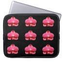 Zoek naar bloemen achtergrond laptop sleeves Roze
