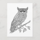 Zoek naar zendoodle kaarten Uil