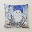 Zoek naar sneeuw uil kussens Sneeuwuilen