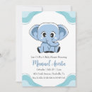 Zoek naar blue elephant uitnodigingen Babydoucheuitnodigingen