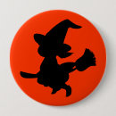 Zoek naar bezems buttons Halloween