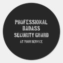 Zoek naar ervaring stickers Beveiligingspersoneel