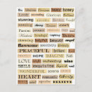 Zoek naar positieve woorden briefkaarten Positief