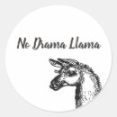 Zoek naar drama lama stickers Grappig