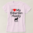 Zoek naar siberian husky kleding Silhouet